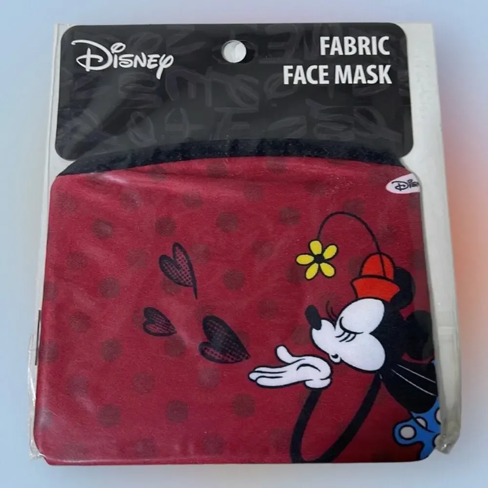 (5) DISNEY MICKIE & MINNIE MOUSE Adult Face Masks